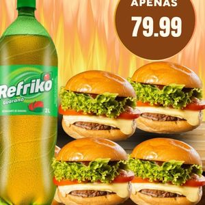 imagem do produto 4 X SALADA + 1 REFRIKO 2 LITROS