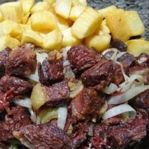 imagem do produto Carne de sol com mandioca