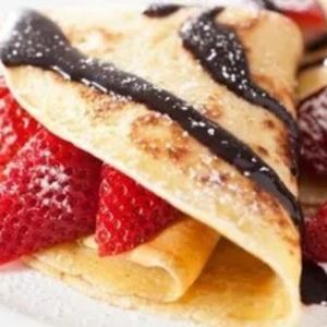 imagem do produto Crepes morango com chocolate 
