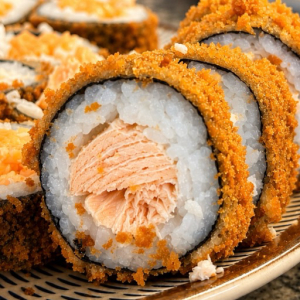 imagem do produto Hot Roll de Salmão Simples (COM ARROZ) - 10 unidades