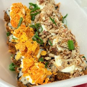 imagem do produto 5 Hot Roll Nachos + 5 Hot Roll Onions Crispy (com Arroz)