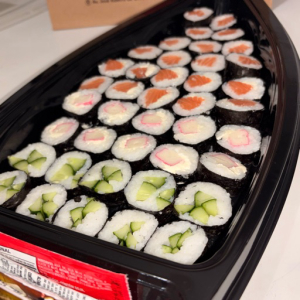 imagem do produto Barca Hosso Mix - 40 unidades (pepino, Kani, salmão e Philadelphia)
