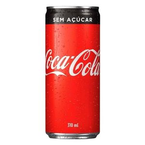imagem do produto Coca cola 310ml  Sem Açúcar 