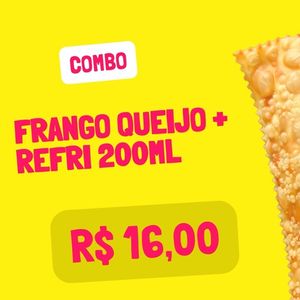 imagem do produto Frango queijo + refri 200ml 