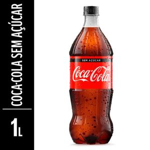 imagem do produto Coca cola 1L zero Pet 