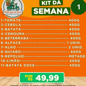 imagem do produto Kit da semana 1