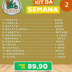 imagem do produto Kit da semana 2