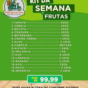 imagem do produto Kit da Semana + Frutas