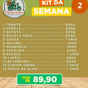 imagem do produto Kit da semana 2