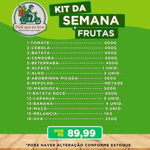 imagem do produto Kit da Semana + Frutas