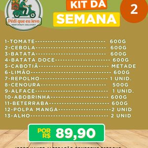 imagem do produto Kit da semana 2