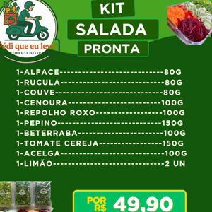 imagem do produto Kit salada pronta