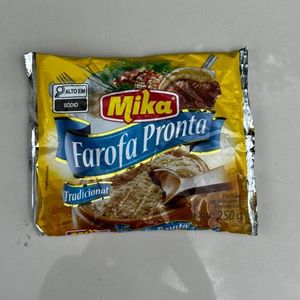 imagem do produto Farofa Pronta Tradicional Mika - 250g