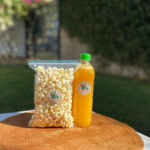 imagem do produto Combo Suco Laranja 500ml + Pipoca Sal 200g