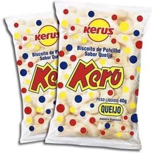 imagem do produto Biscoito Polvilho Kerus Queijo 40g