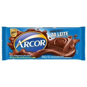 imagem do produto Chocolate Ao Leite Arcor 80g