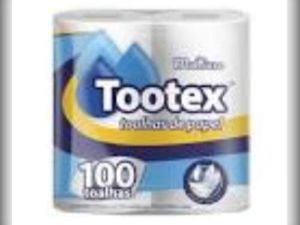 imagem do produto Papel toalha tootex 2 rolos 50 toalhas
