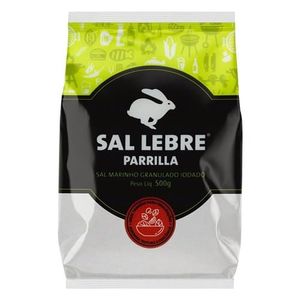imagem do produto Sal Granulado Lebre Parrilla 500g