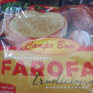 imagem do produto Farofa de mandioca temperada 400g
