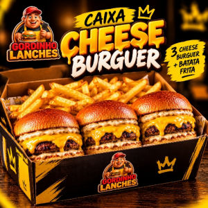 imagem do produto Caixa Cheese Burguer