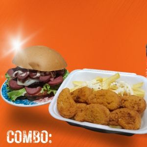imagem do produto Combo: 1 X-CALABRESA + BATATA FRITA E MINI EMPANADO 