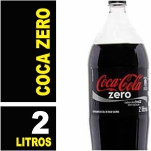 imagem do produto ZERO Coca cola 2L.