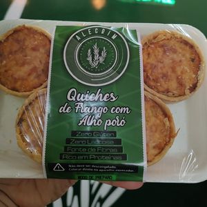 imagem do produto Quiche de frango com alho poró (Embalagem com 5 unidades)