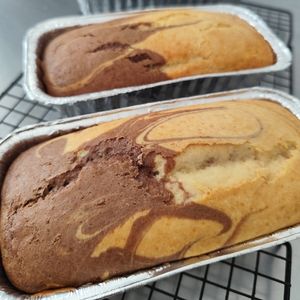 imagem do produto Bolo mesclado (baunilha com cacau)