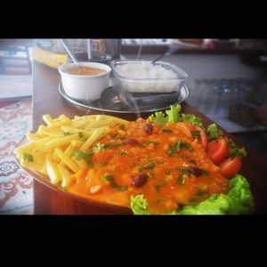 imagem do produto Filé de peixe frito ao molho de camarão 