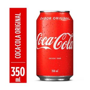 imagem do produto Coca cola Lata 350ml sabor original