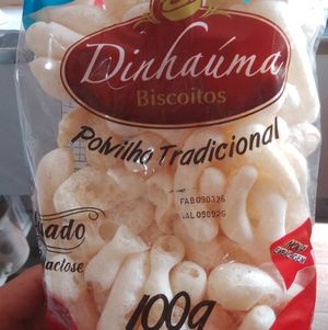 imagem do produto Biscoito Dinhauma povilho tradicional 100 gramas 
