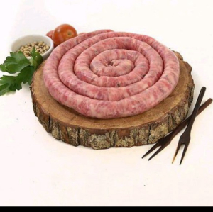imagem do produto linguiça caseira com pimenta pacote de 1 kilo