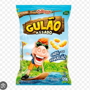 imagem do produto SALGADINHO GULÃO SABOR REQUEIJAO 120 GRAMAS