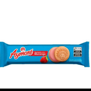 imagem do produto BISCOITO AYMORE SABOR MORANGO 86 GRAMAS