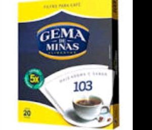 imagem do produto Filtro papel numero 103 GEMA DE MINAS 