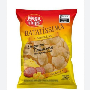 imagem do produto BATATA BATATISSIMA SABOR LINGUIÇA CALABRESA 170 GRAMAS