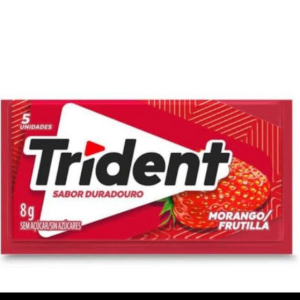 imagem do produto TRIDENT SABOR MORANGO 8 GRAMAS