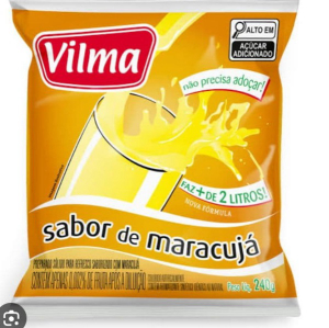 imagem do produto SUCO VILMA 240 GRAMAS SABOR MARACUJA FAZ 2 LITROS