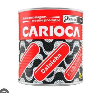 imagem do produto salsicha carioca lata 300 gramas 