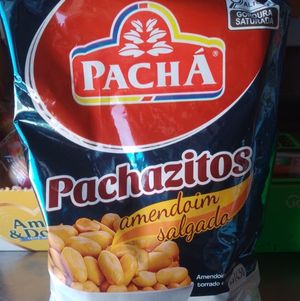 imagem do produto Amendoin PACHA 500 gramas salgado levemente torrado 