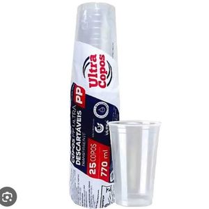 imagem do produto copos Descartaveis copao 770 ml contem 25 copos no fardo 