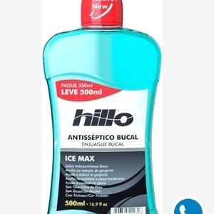 imagem do produto Antisseptico BUCAL HILLO 500 ML sabor ICE MAX 