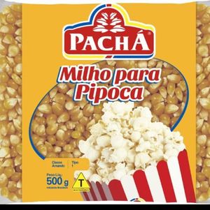 imagem do produto Milho pipoca pacha  pacote 500 gramas