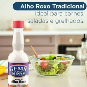 imagem do produto molho de alho gema de minas  150ml