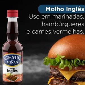 imagem do produto molho ingles gema de minas  150ml