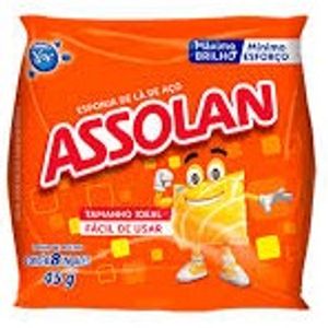 imagem do produto ESPONJA DE AÇO ASSOLAN