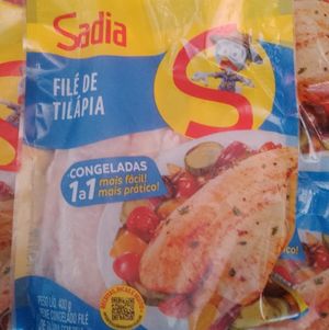 imagem do produto File de tilapia pacote sadia  de 400 gramas 