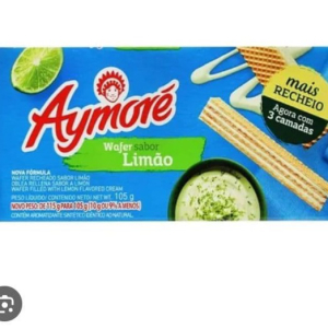 imagem do produto BISCOITO WEFER AYMORE SABOR LIMÃO 105 GRAMAS