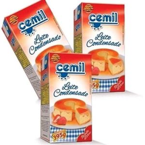 imagem do produto leite condensado Cemil 395 gramas 