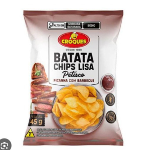 imagem do produto BATATA CHIPS PICANHA COM BARBECUE 45 GRAMAS